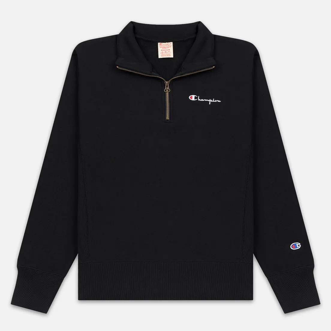 Champion Reverse Weave Мужская толстовка Small Script Half Zip