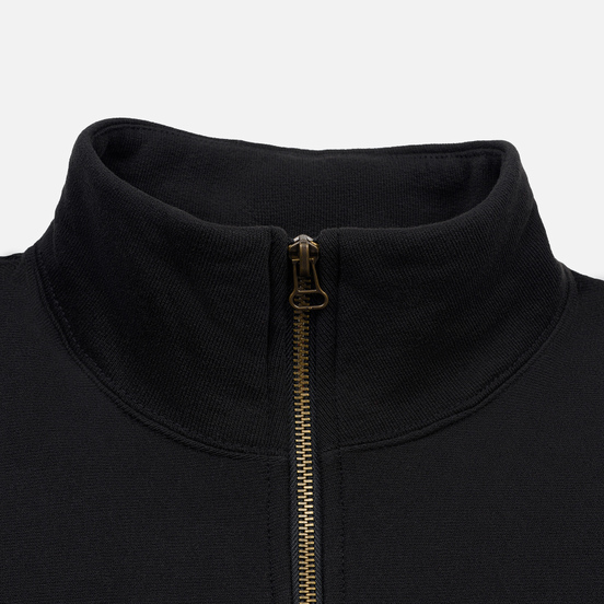 Мужская толстовка Champion Reverse Weave Small Script Half Zip Black