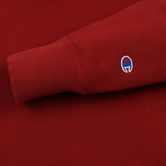 Мужская толстовка Champion Reverse Weave Small Script Hooded Dark Red