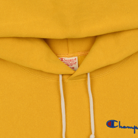 Мужская толстовка Champion Reverse Weave Small Script Hooded Golden Rod