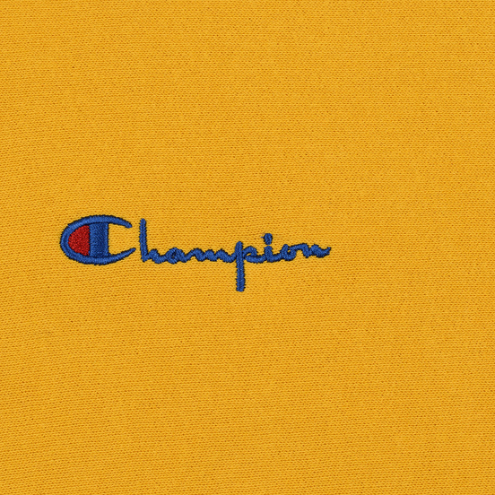 Мужская толстовка Champion Reverse Weave Small Script Hooded Golden Rod