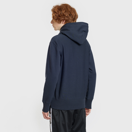 Мужская толстовка Champion Reverse Weave Small Script Hooded Navy