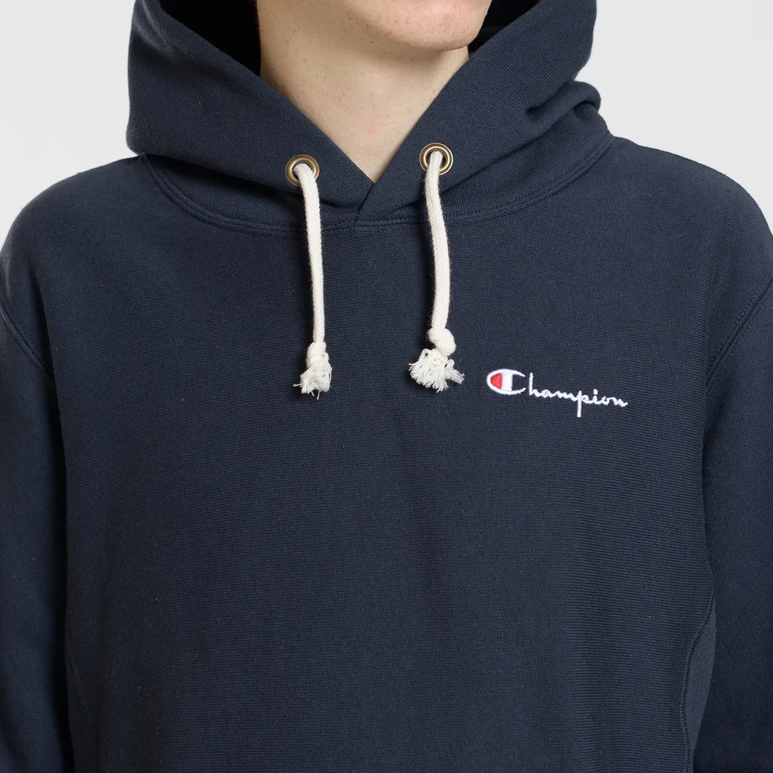 Champion Reverse Weave Мужская толстовка Small Script Hooded