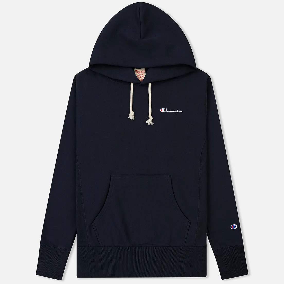 Champion Reverse Weave Мужская толстовка Small Script Hooded