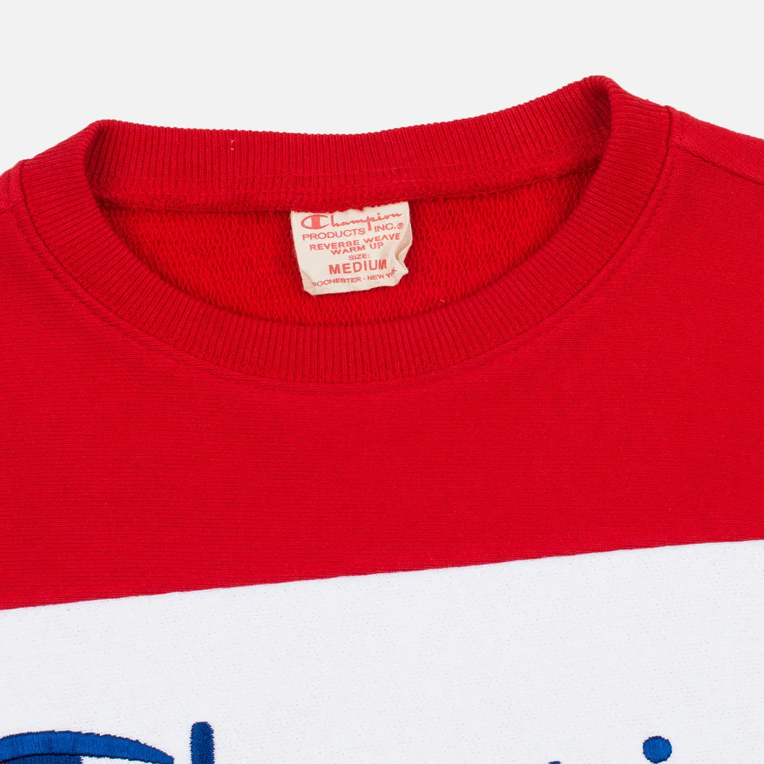 Champion Reverse Weave Мужская толстовка Tricolor Crew Neck