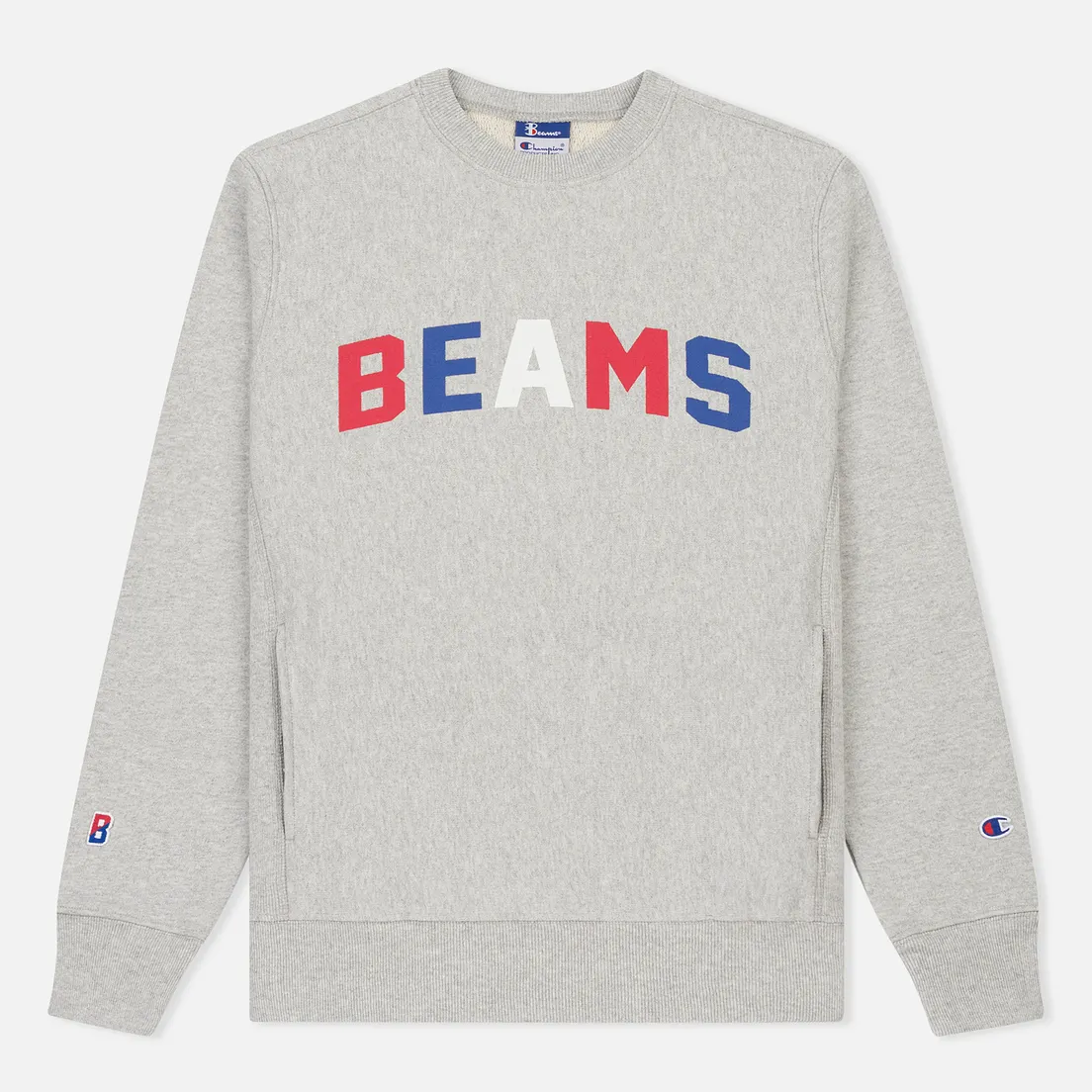 Champion Reverse Weave Мужская толстовка x Beams Crew Sweat