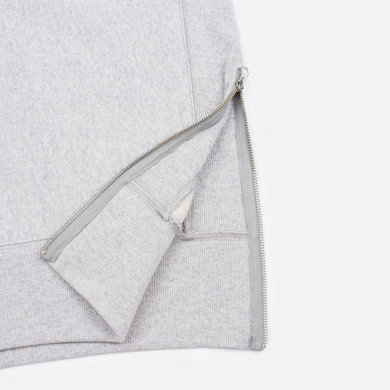 Мужская толстовка Champion Reverse Weave x Beams Zip Crew Grey Marl