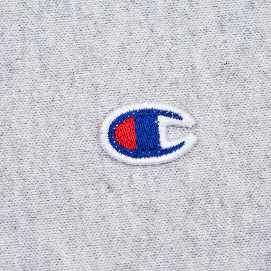 Мужская толстовка Champion Reverse Weave x Beams Zip Crew Grey Marl