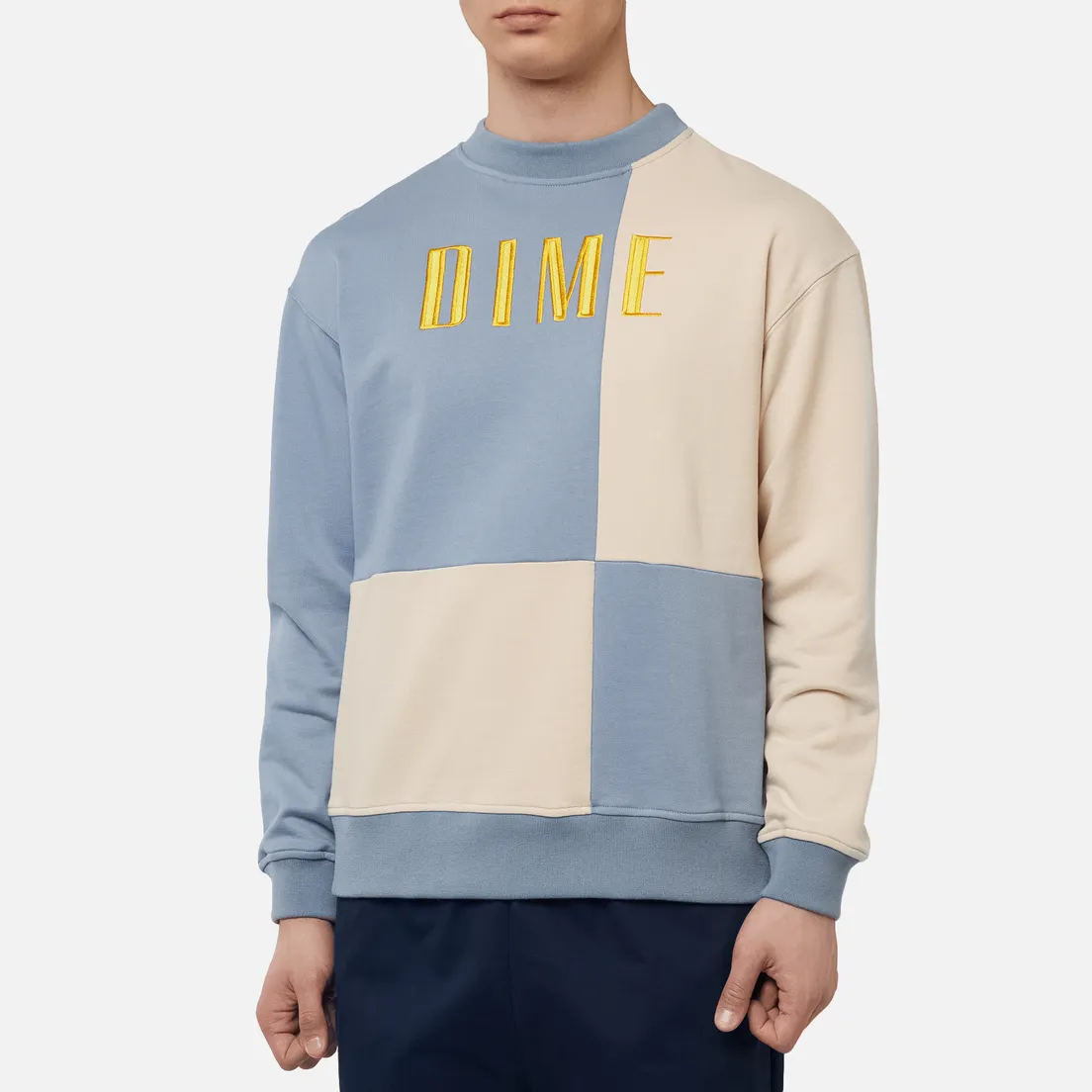 Dime Мужская толстовка Block Terry Crew Neck