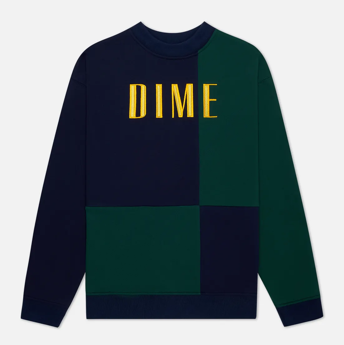 Dime Мужская толстовка Block Terry Crew Neck