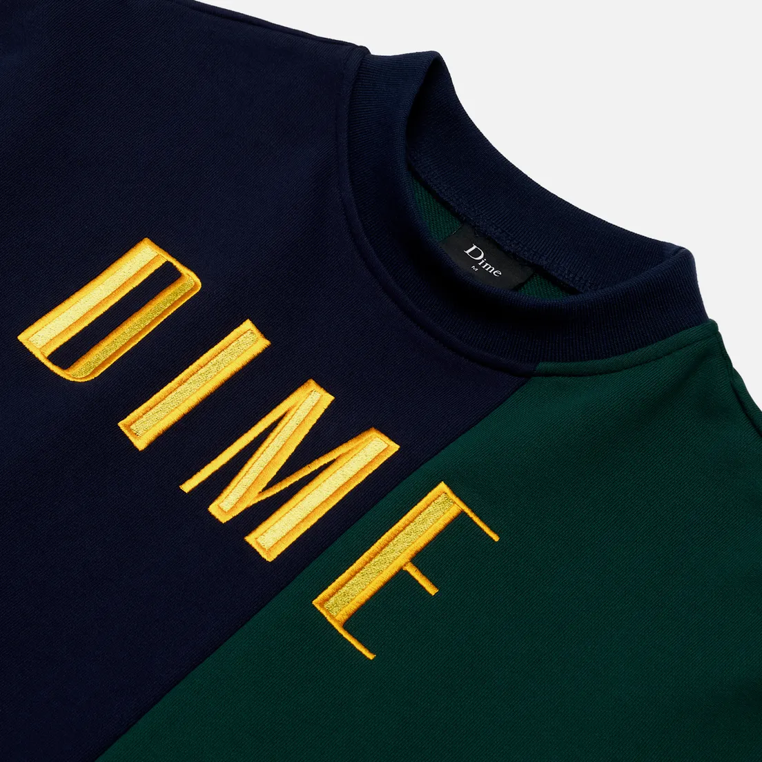 Dime Мужская толстовка Block Terry Crew Neck