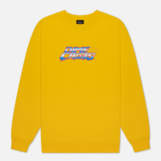 Мужская толстовка Dime Dime Crisis Crew Neck Yellow