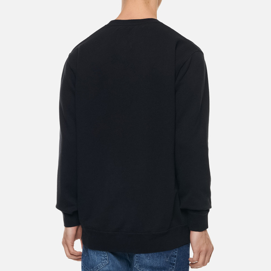 Мужская толстовка Edwin Base Crew Heavy Felpa Black