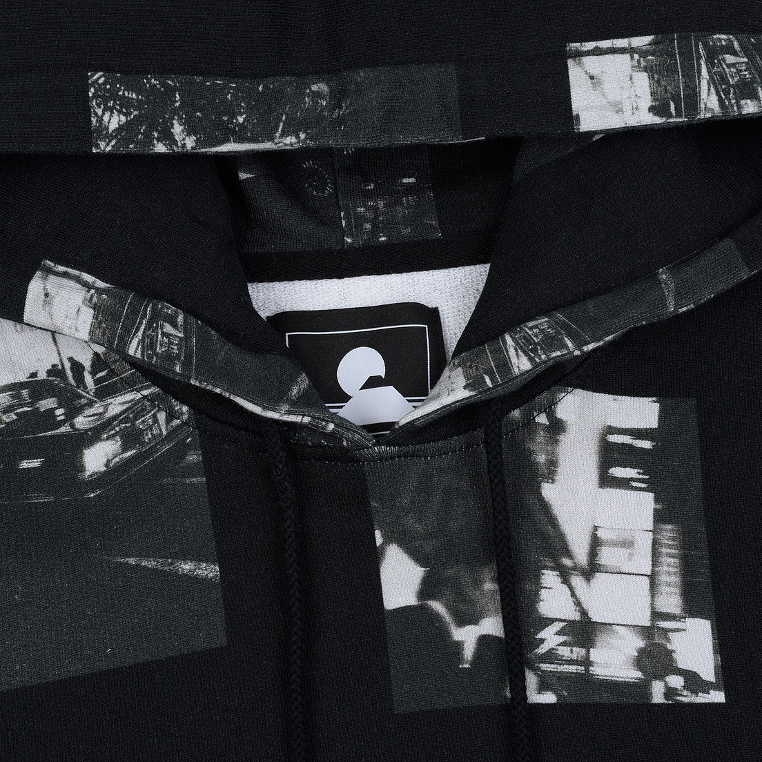 Edwin Мужская толстовка Garment Wash Hoodie Tokyo Collage