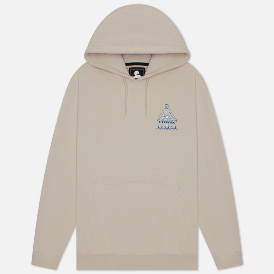 Мужская толстовка Edwin Self-Examination Hoodie Silver Cloud Garment Wash