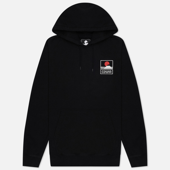Мужская толстовка Edwin Sunset On Mount Fuji Hoodie Black