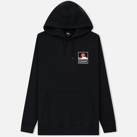 Мужская толстовка Edwin Sunset On Mount Fuji Hoodie Black