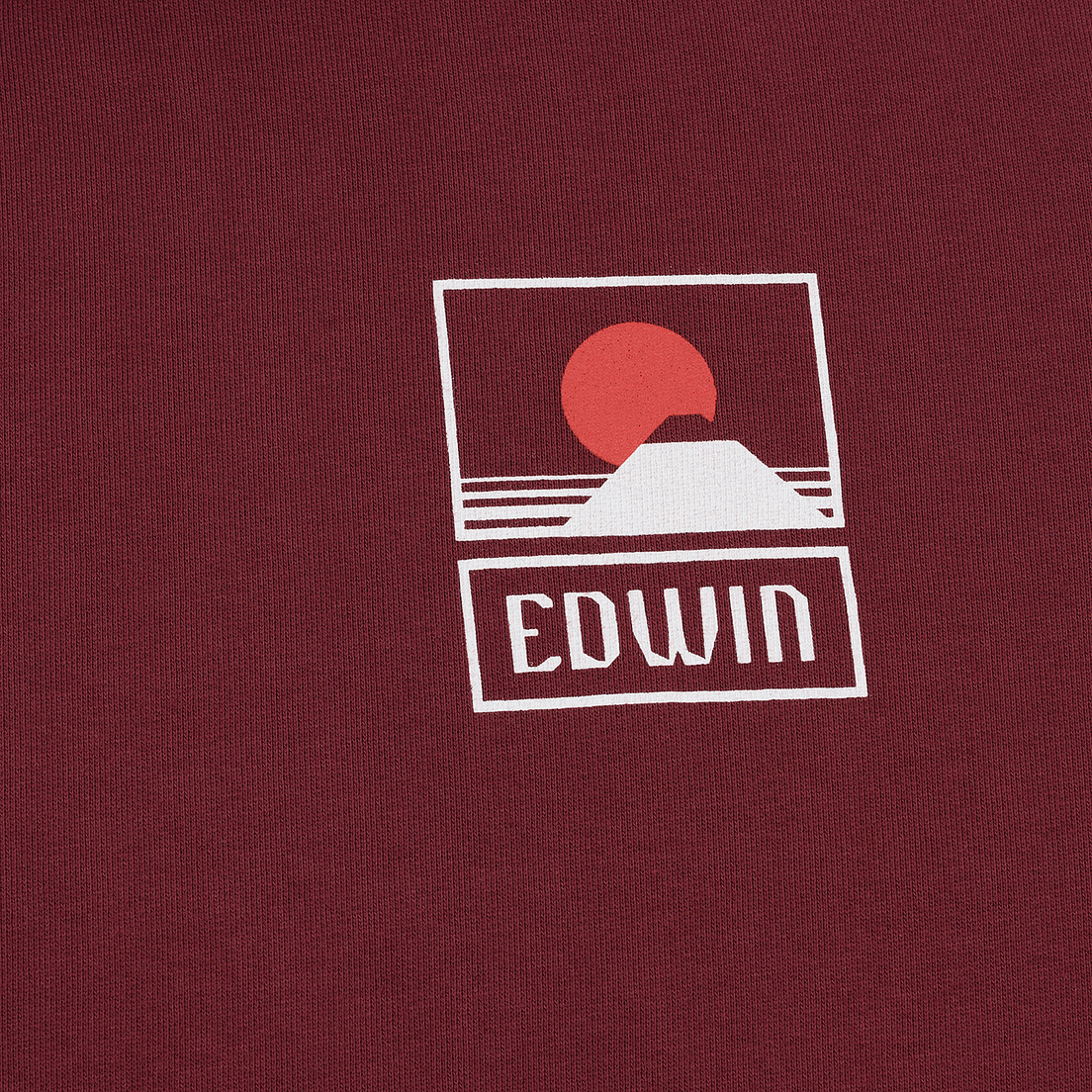 Edwin Мужская толстовка Sunset On Mount Fuji Hoodie