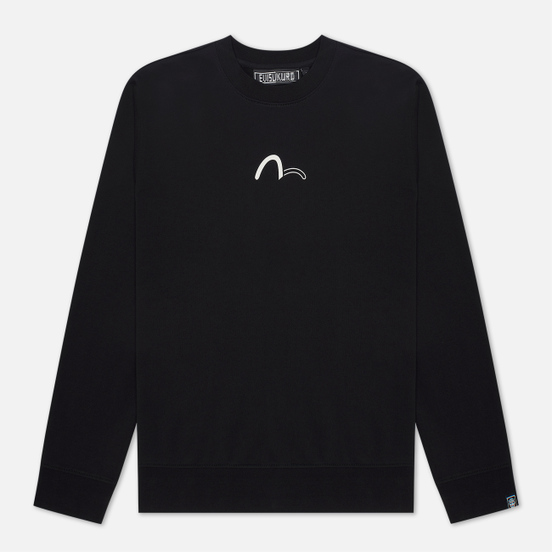 Мужская толстовка Evisu Evisukuro Calligraphy & Hannya Black