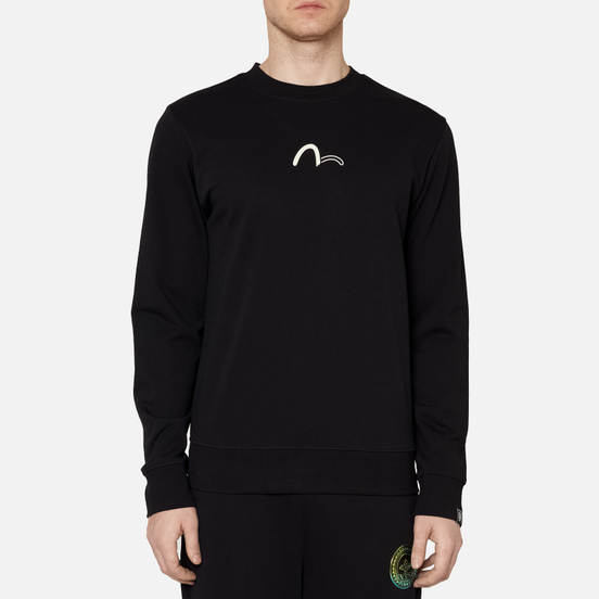 Мужская толстовка Evisu Evisukuro Calligraphy & Hannya Black