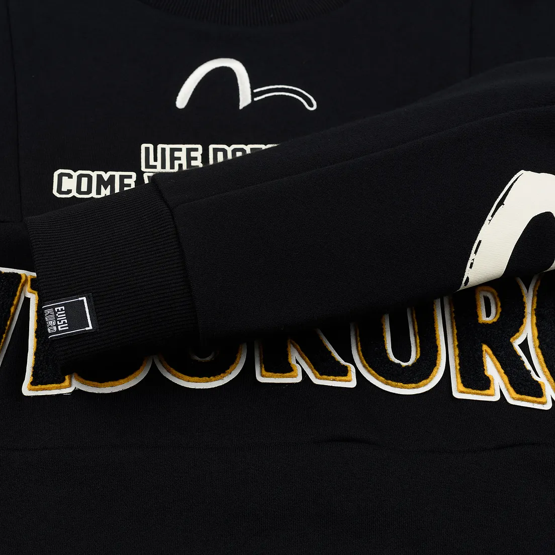 Evisu Мужская толстовка Evisukuro EK Reworked Side Zipper
