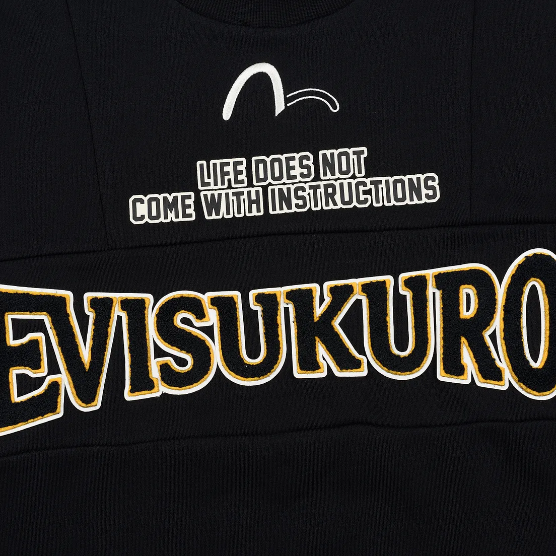 Evisu Мужская толстовка Evisukuro EK Reworked Side Zipper