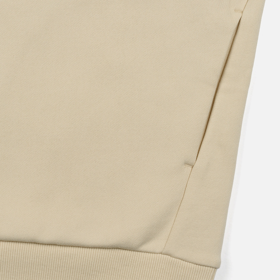 Мужская толстовка Evisu Evisukuro & Hannya Heraldry Hoodie Kamon Badge Beige