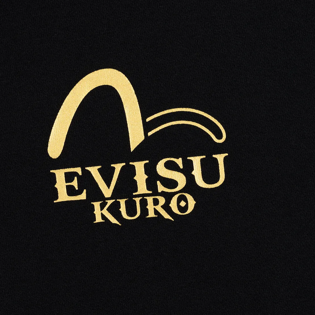 Evisu Мужская толстовка Evisukuro Hannya Heraldry Hoodie Kamon Badge