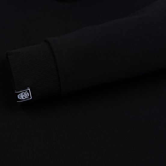 Мужская толстовка Evisu Evisukuro Hannya Heraldry Hoodie Kamon Badge Black