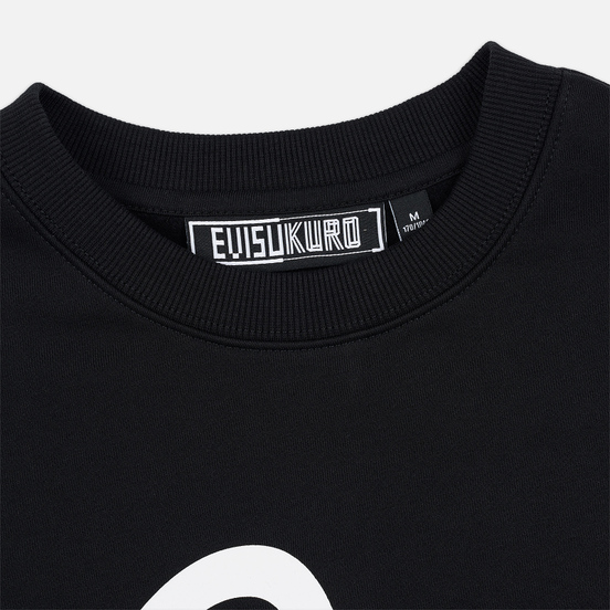 Мужская толстовка Evisu Evisukuro & Hannya Rings Black