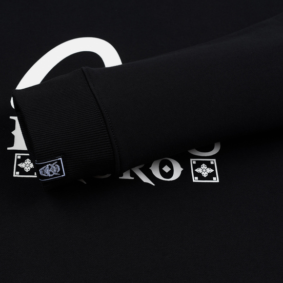 Мужская толстовка Evisu Evisukuro & Hannya Rings Black