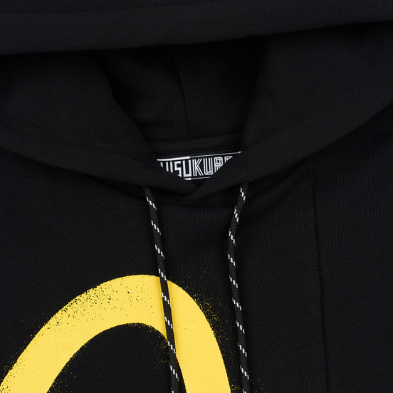 Мужская толстовка Evisu Evisukuro Reworked Second Hand Style Hoodie Black