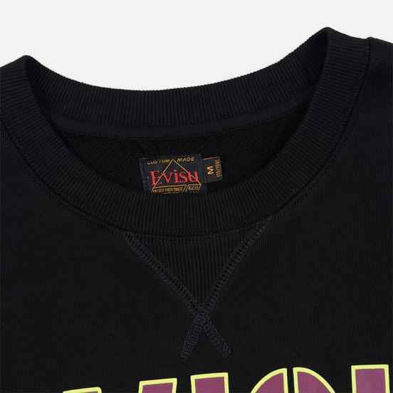 Мужская толстовка Evisu Godhead Printed Black