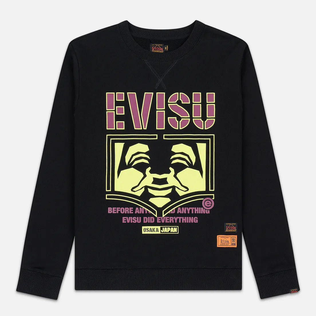 Evisu Мужская толстовка Godhead Printed