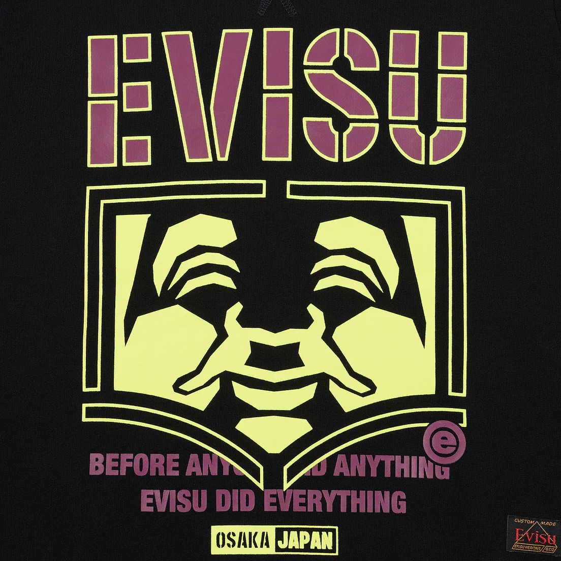 Evisu Мужская толстовка Godhead Printed