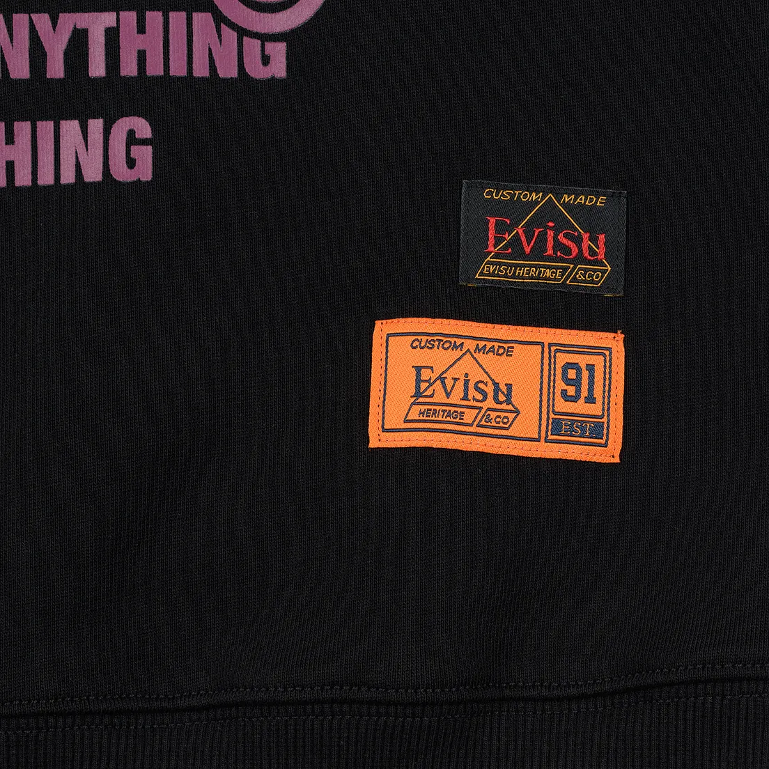 Evisu Мужская толстовка Godhead Printed