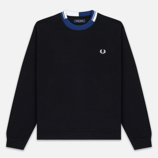 Мужская толстовка Fred Perry Abstract Crew Neck Black