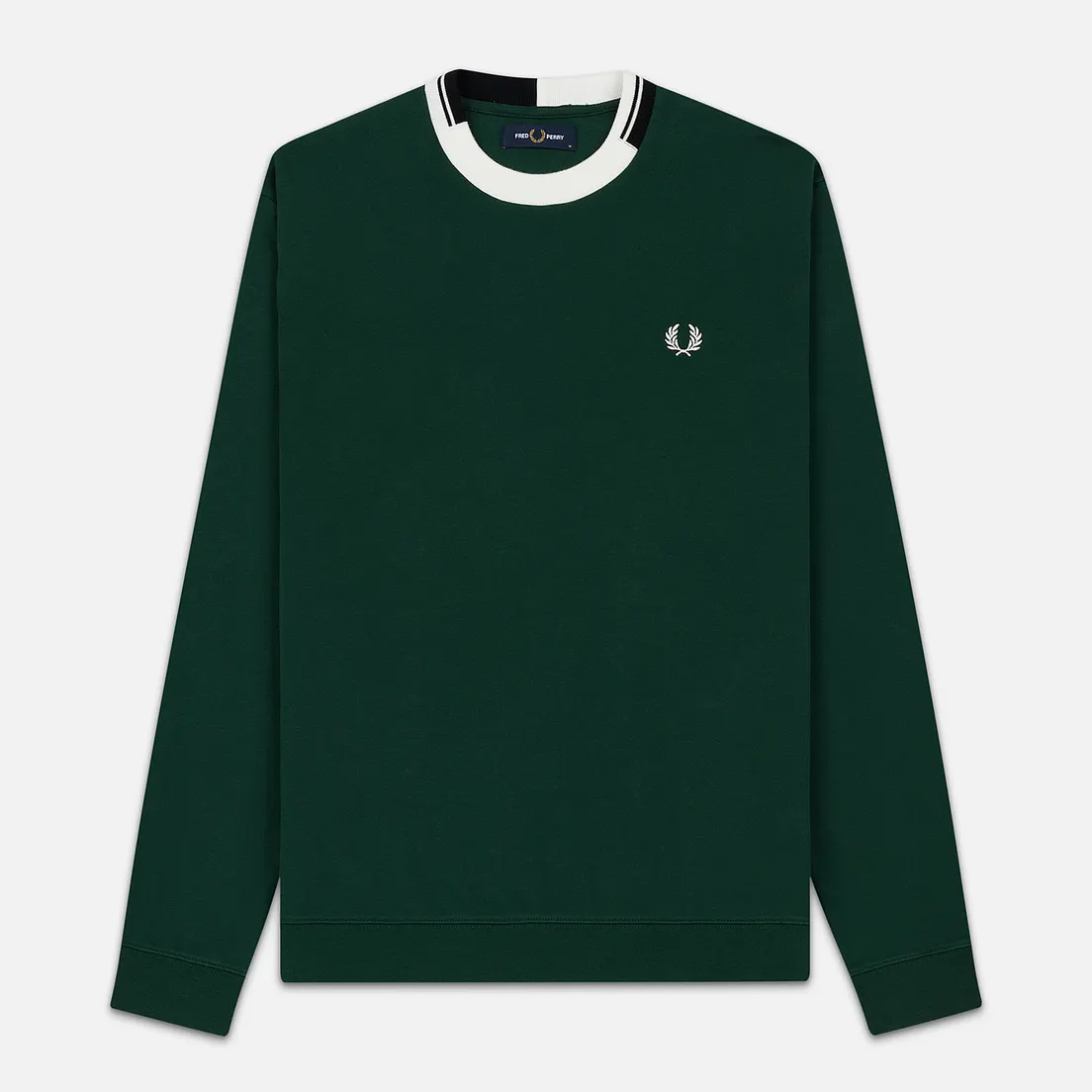 Fred Perry Мужская толстовка Abstract Crew Neck