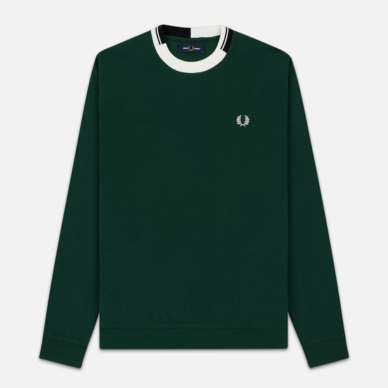 Мужская толстовка Fred Perry Abstract Crew Neck Ivy