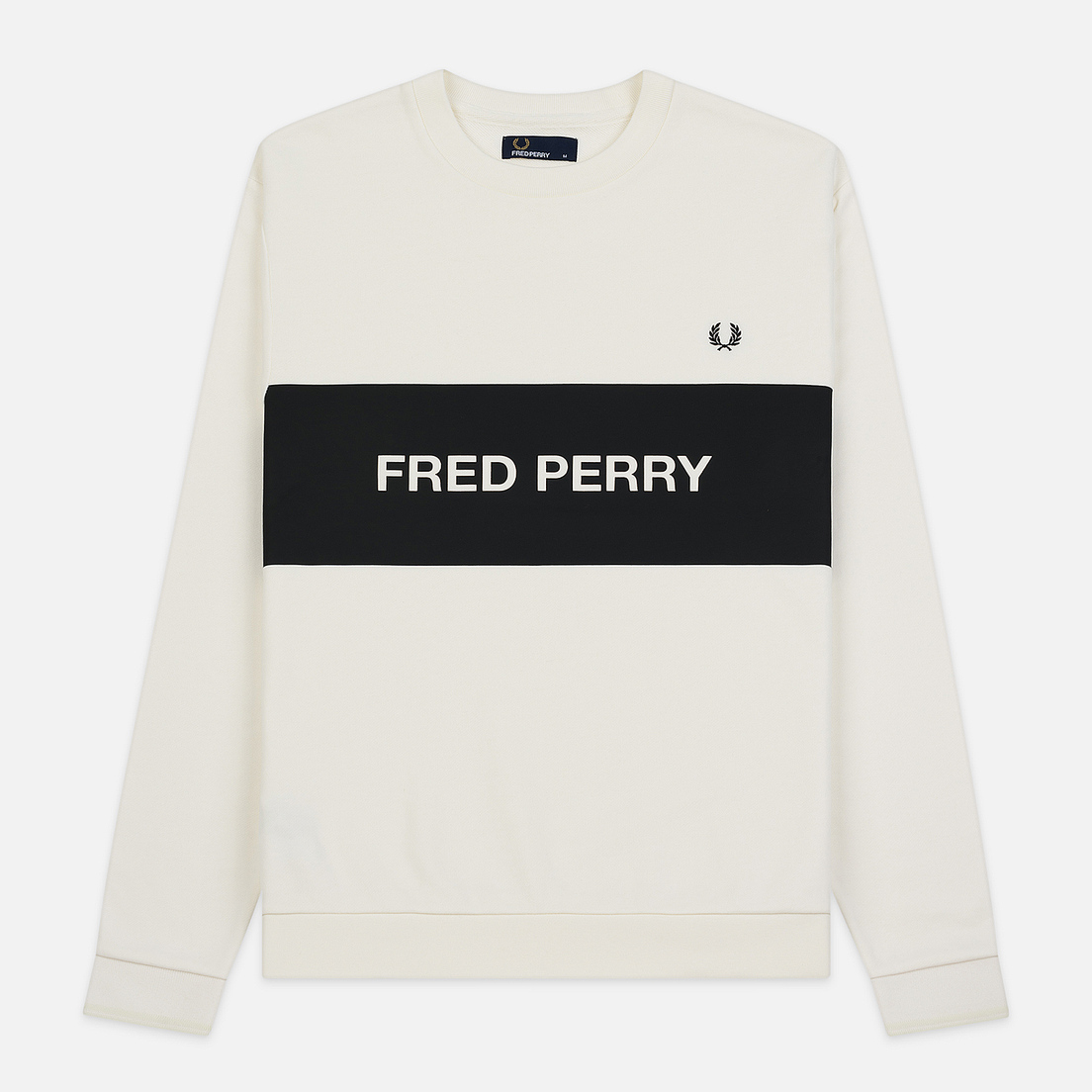 Fred Perry Мужская толстовка Chest Printed Panel
