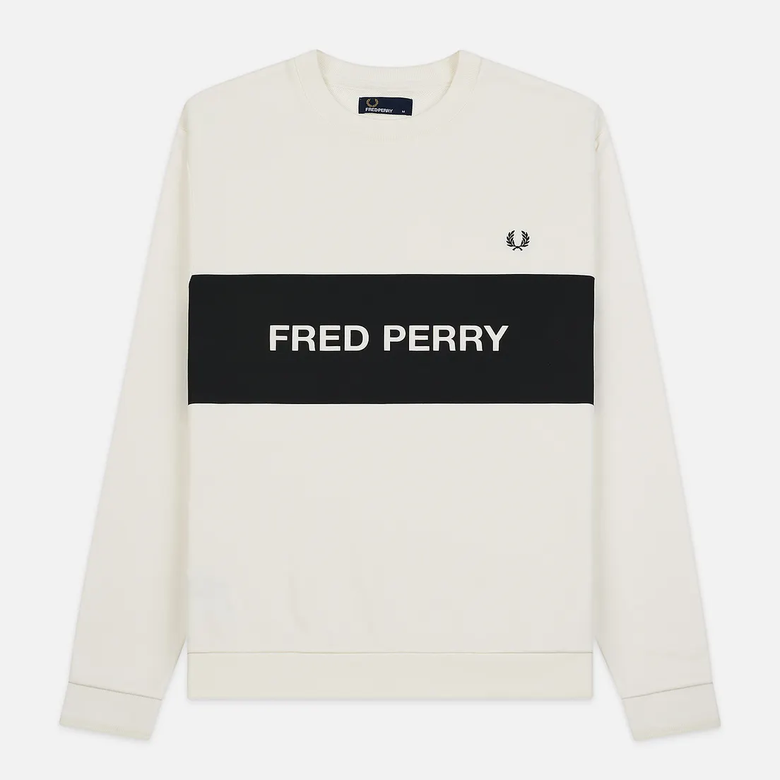 Fred Perry Мужская толстовка Chest Printed Panel