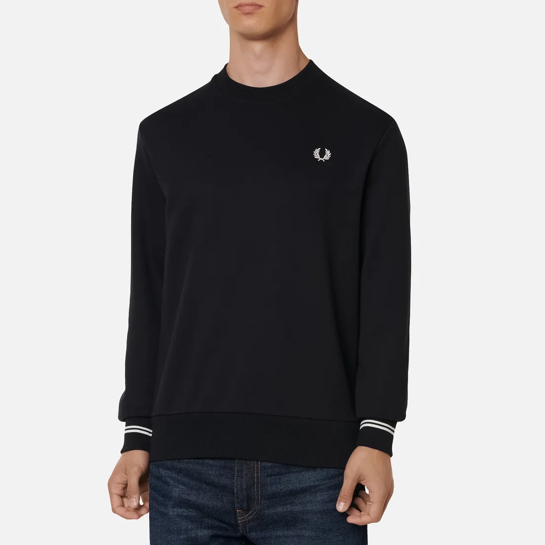 Fred Perry Мужская толстовка Crew Neck
