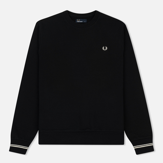 Мужская толстовка Fred Perry Crew Neck Black