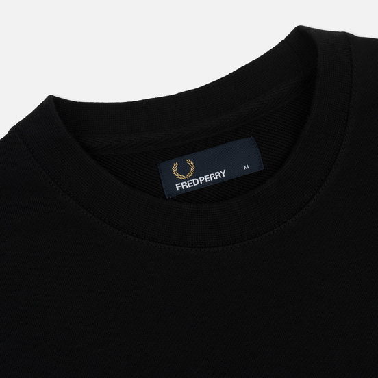 Мужская толстовка Fred Perry Crew Neck Black