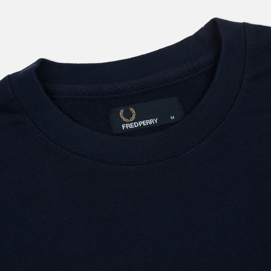 Мужская толстовка Fred Perry Crew Neck Carbon Blue