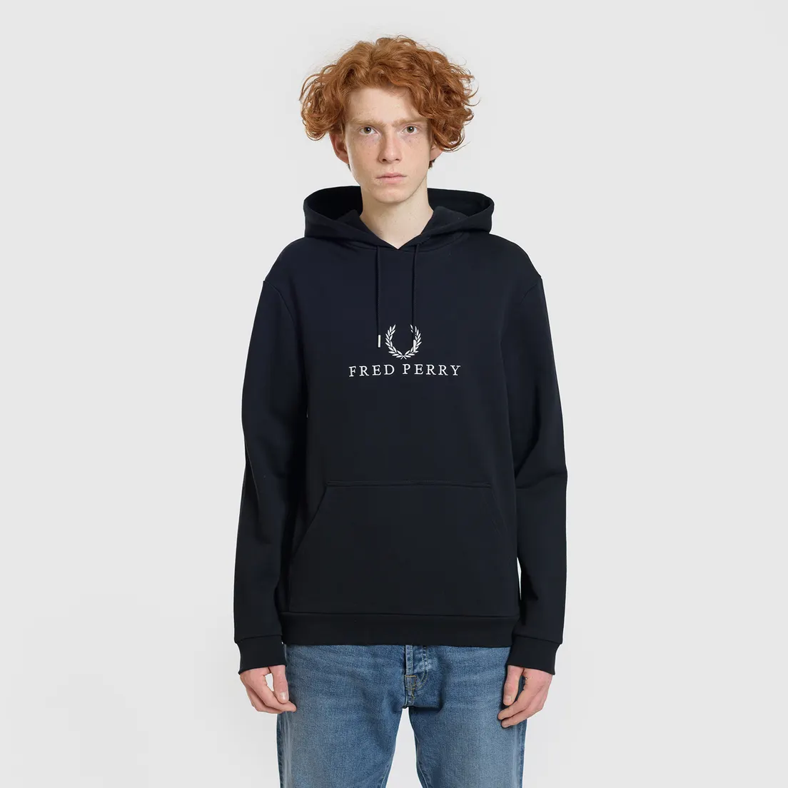 Fred Perry Мужская толстовка Embroidered Hooded