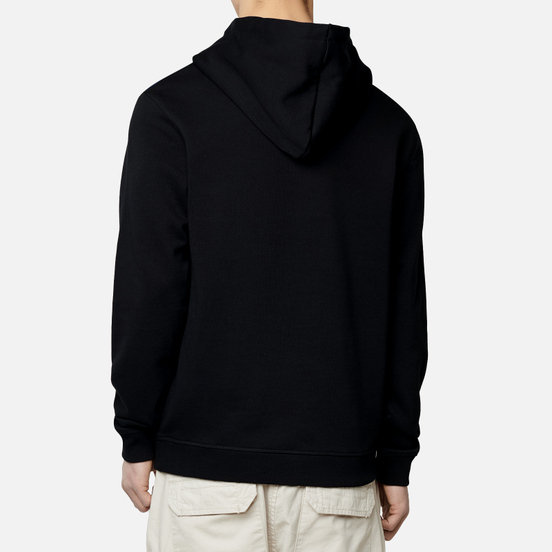 Мужская толстовка Fred Perry Embroidered Panel Hoodie Black