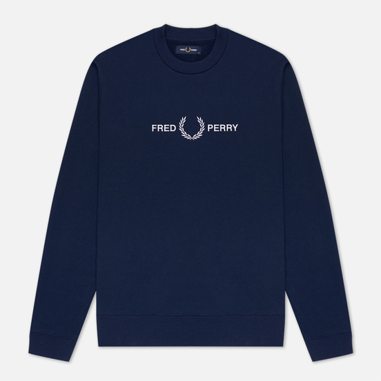 Мужская толстовка Fred Perry Graphic Carbon Blue