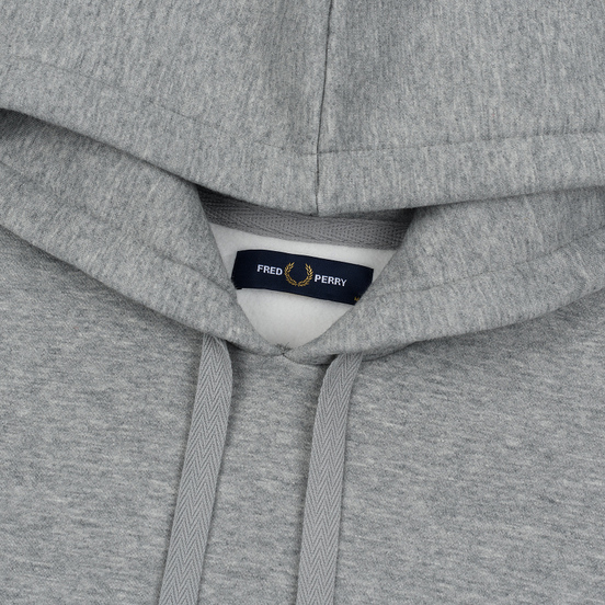 Мужская толстовка Fred Perry Graphic Hoodie Steel Marl