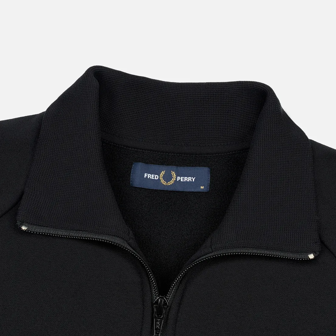 Fred Perry Мужская толстовка Half Zip Pique